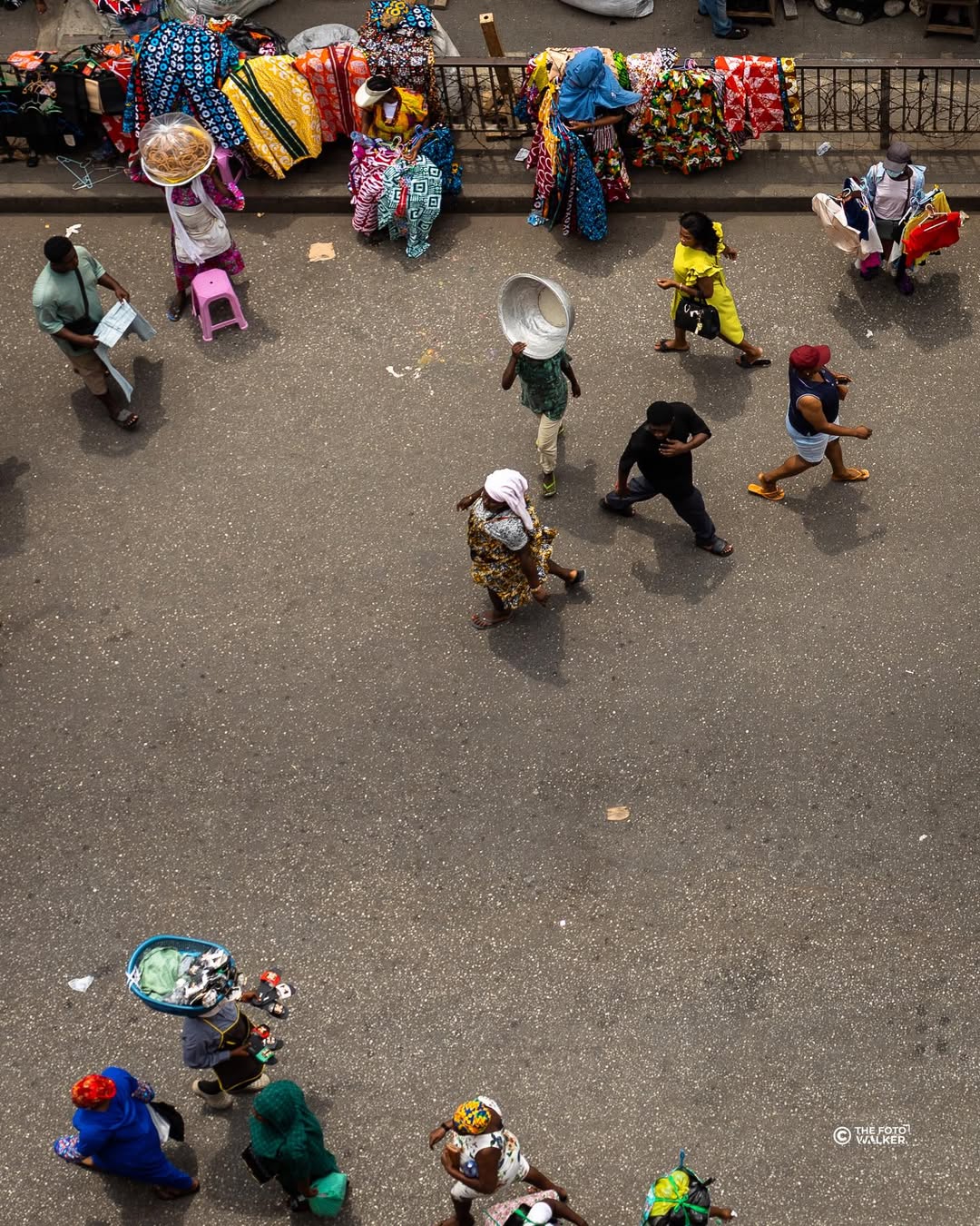 A busy Accra junction